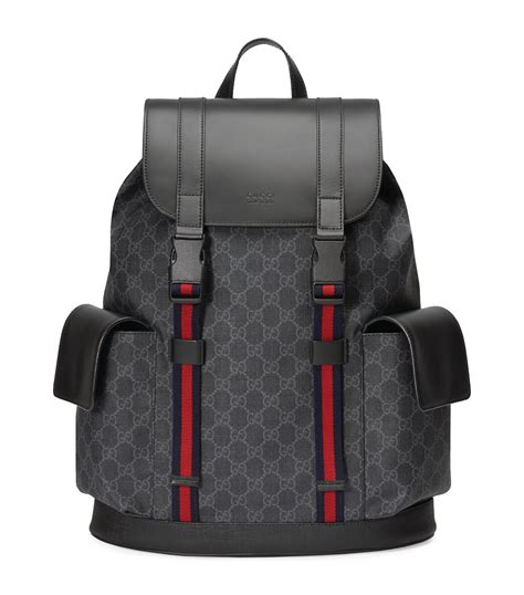 gucci backpack men|luxury leather backpacks for men.